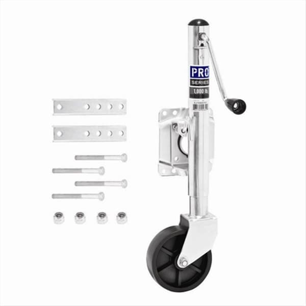 Tinkertools 1000 Lbs. Swivel; Zinc Plated; 6 In. Poly Wheel; 6.50 x 5.50 x 23 in. TI625762 - main